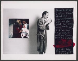 Linda Troeller [1949-] Photographie de la Série TB –  AIDS Diary 1988 Polaroid  © Linda Troeller