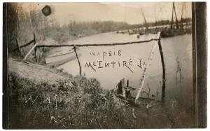 “Wapsie” Wapsipinicon River McIntire,  Iowa, USA,  1904-1918 © collection privée – AMC