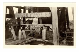 “Dry Hole” Oil Well North America 1912  © collection privée – AMC