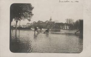 Emile-Claude Barthelemy  Inondation en 1896, Chalon-sur-Saône Collection musée Nicéphore Niépce